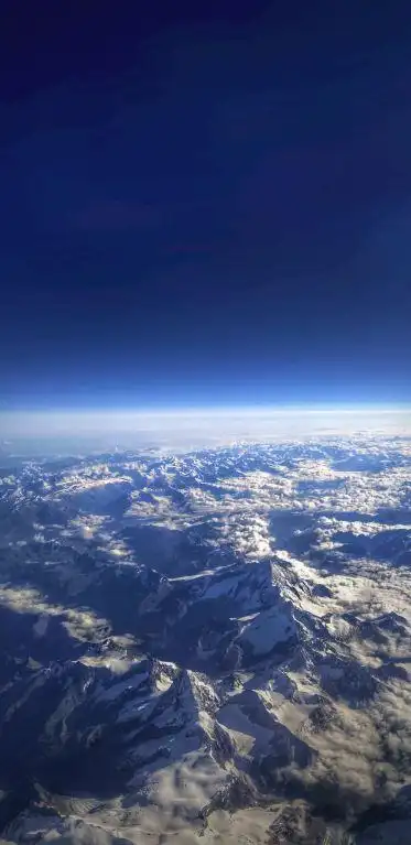 5k手机竖屏分辨率1440x2960山脉 雪山 天空壁纸