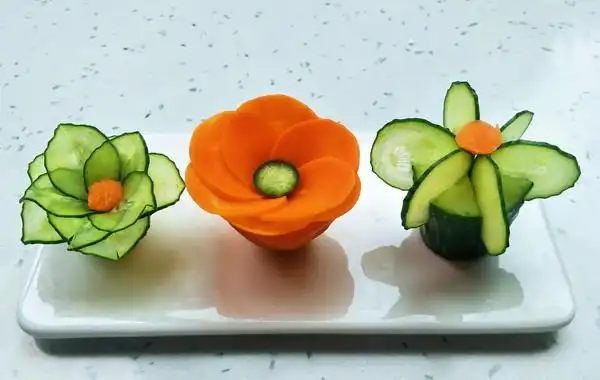 鱼儿妈私房菜做的摆盘