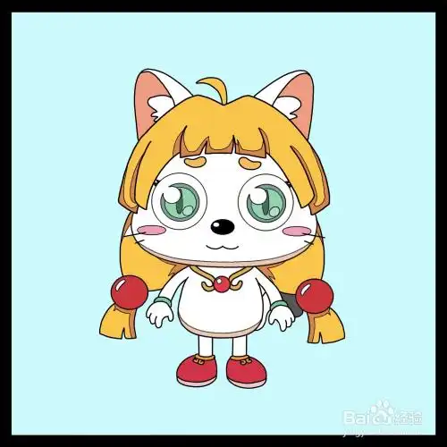 怎么画皓月公主《喜羊羊与灰太狼》