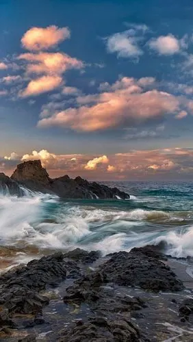 绿色的山水风景_手机壁纸_风景静物手机壁纸_我要个性网