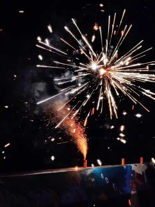 2021的第一场烟花10ultra的5x的镜头惊艳到我了不需要后期直接拍烟花