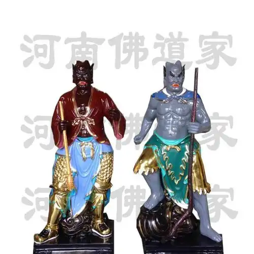 大力鬼王 阎罗王神像 定制木雕佛像