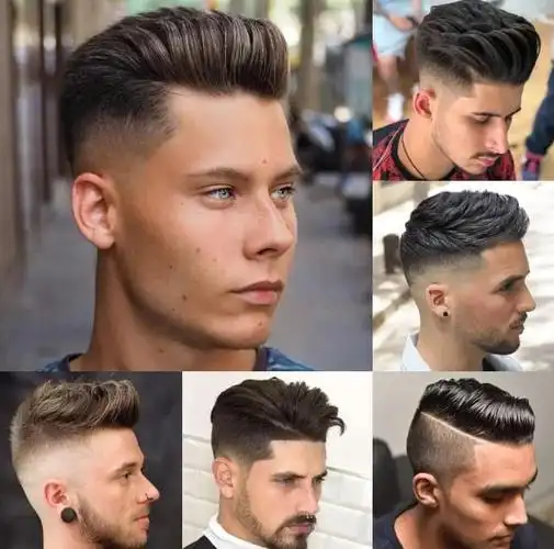 时尚帅气美式短发 酷炫有型魅力十足_男士短发 - 美发站