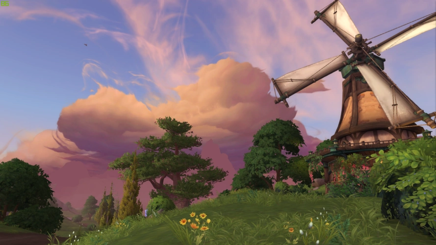 我在魔兽世界网上旅游(美景向)