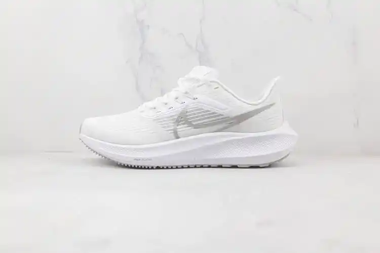 耐克nike air zoom pegasus 39纯原版本白色登月39代针织透气慢跑鞋原