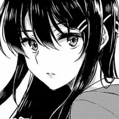 女生动漫黑白高清头像超火的头像女生动漫手绘黑白图片