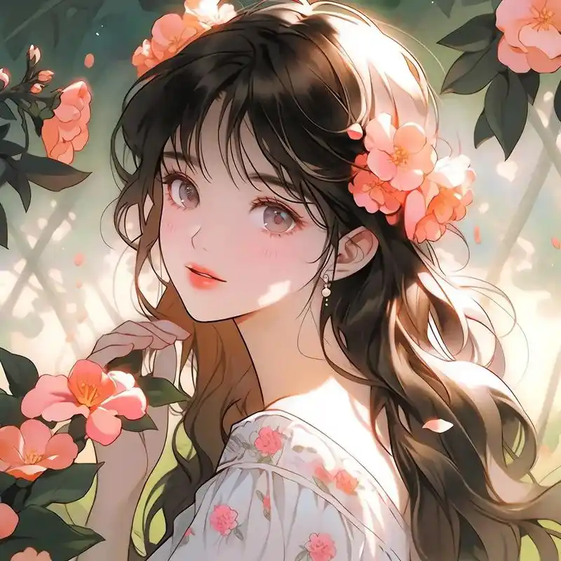 花仙子.#适合女生的头像推荐 #好看的动漫头像 #治愈系头像 - 抖音