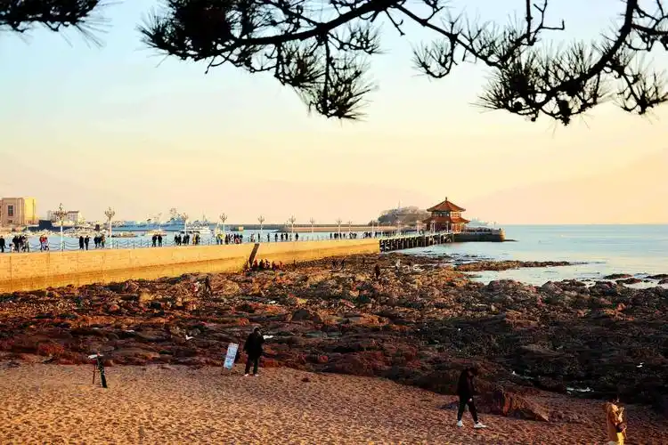 美丽的青岛栈桥