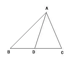 如图,已知ad是三角形abc的中线. 求证:ab平方 ac平方=2ad平方 2bd平方