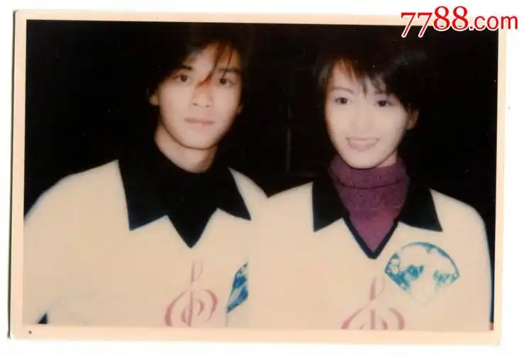 明星照片著名帅哥明星金童玉女陈晓东梁咏琪麻面