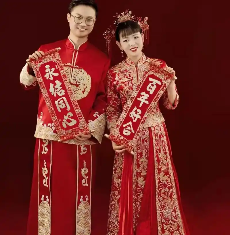 本人《周林》夫《陈少伦》给儿子举行婚礼,2022,1月26日 - 抖音