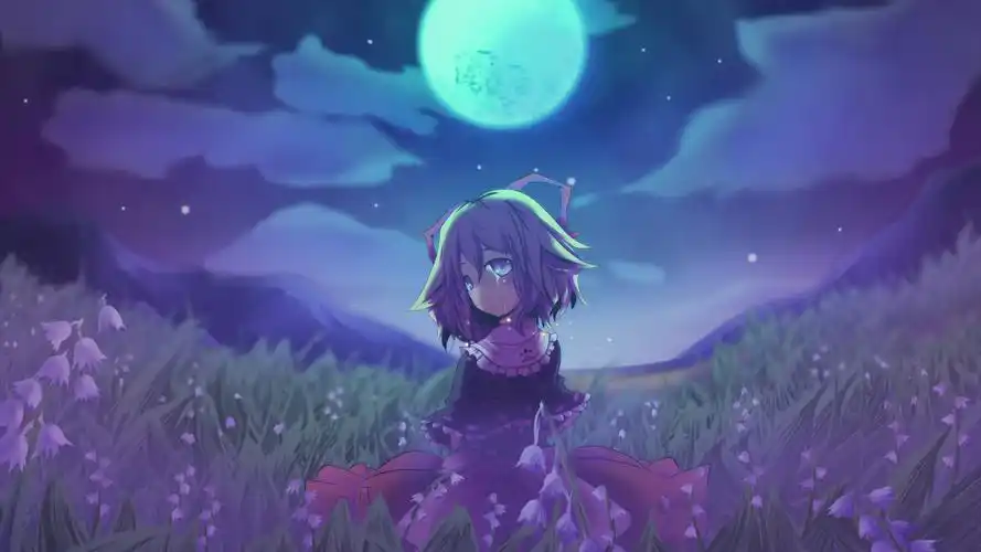 动漫人物动漫女孩动漫本子东方回头看animeanimegirlstouhoulooking