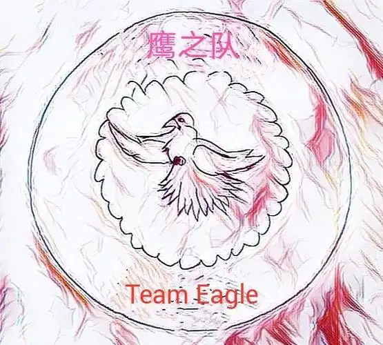 我们的队徽,向阳生长,像鹰飞翔.