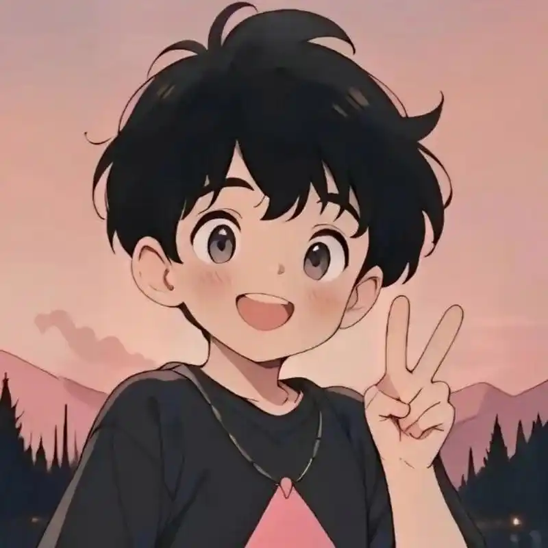 剪刀手动漫情侣头像70 剪刀手动漫情侣头像70