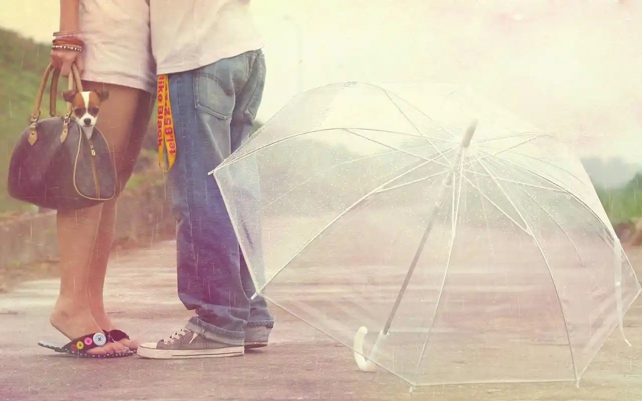 甜蜜浪漫情侣秀恩爱唯美意境小清新写真桌面壁纸(一)