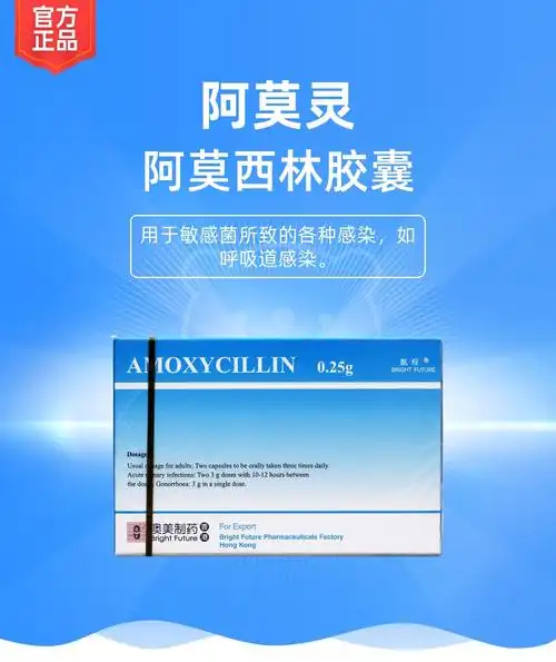 阿莫西林胶囊(阿莫灵)