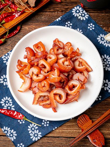 湖南猪脚皮200g箱装卤猪皮酒店饭店餐饮特色菜小炒私房菜半成品菜