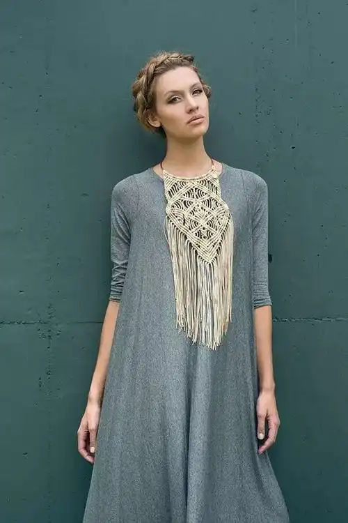 编织|一根棉绳能编出这么美的包和衣服,太吃惊了!