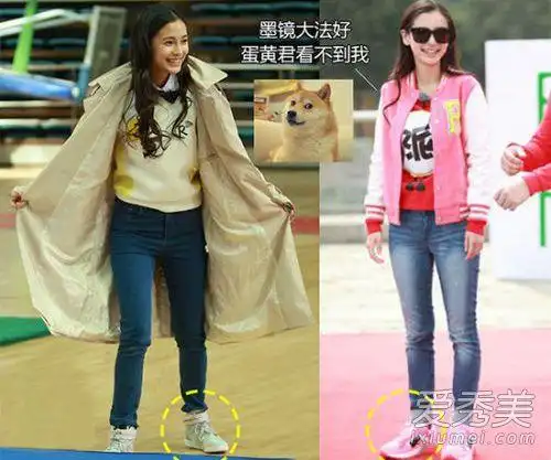 在拍照的时候baby就拜托摄影师,脸可以不用p,把腿p长一点就好.