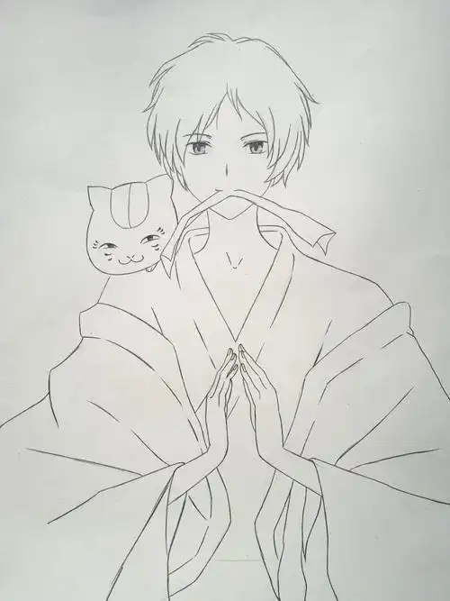 手绘夏目友人帐娘口三三夏目赞评论更多