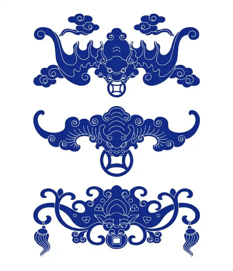 09蝙蝠图案流行于中国猜谜活动,同时常见于古代建筑和雕刻艺术中