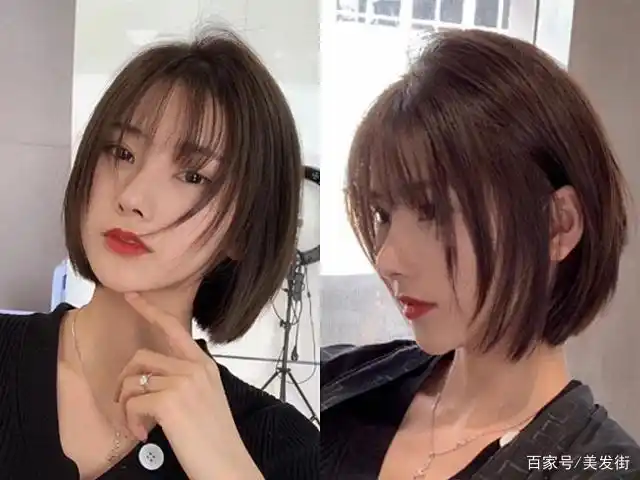 2019好看的韩式女生短发,八款夏季潮女必备的清爽发型
