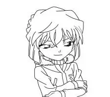 灰原哀##橡皮章素材