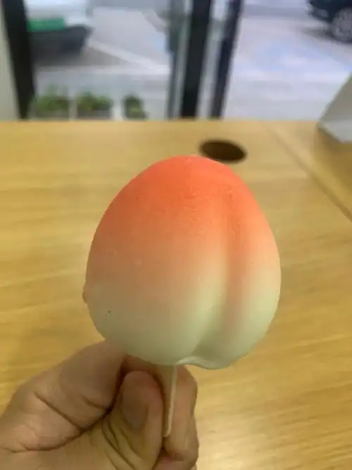 熟悉的桃子味桃气雪糕