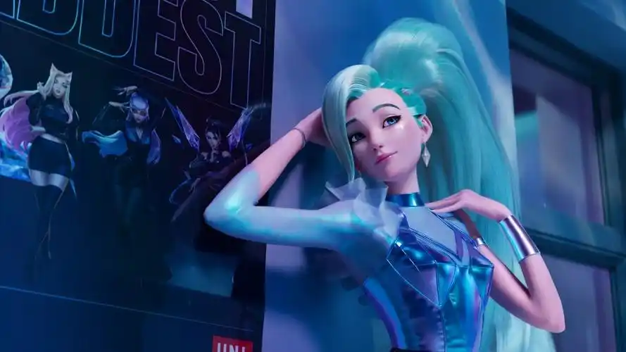 kda萨勒芬妮道别