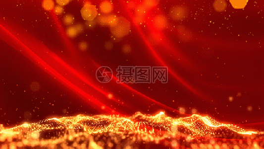 大气舞台粒子光效背景gif图片