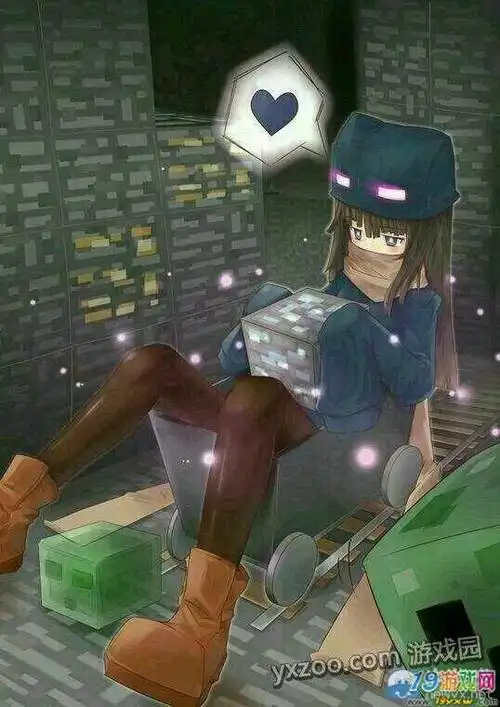 我的世界怪物娘化图片准备好手纸撸吧