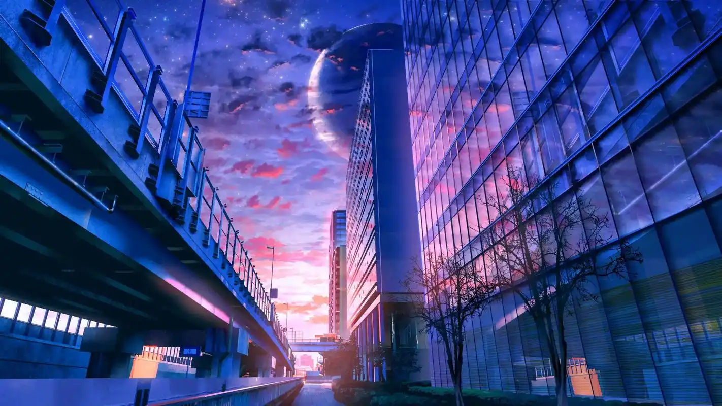 二次元#唯美风景图 #fypl  - 抖音