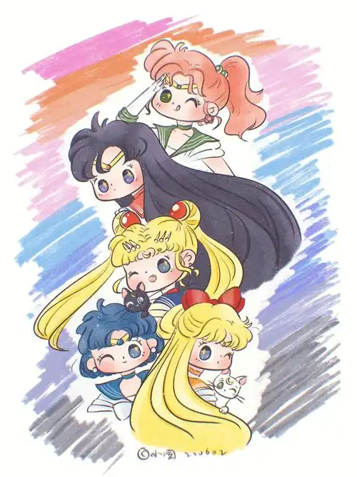 水冰月是我最早认识的动漫形象那会还没上幼儿园,邻居姐姐每天放学