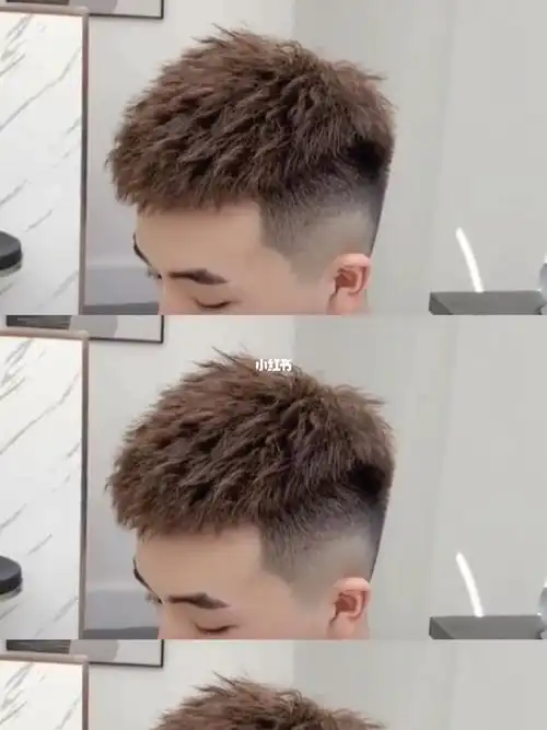 推荐最火清爽阳光帅气型男土流行发型男士新发型男士短发飞机头锡纸烫