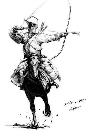 速写古代士兵系列|纯艺术|绘画|半岛酒徒 - 原创作品 - 站酷 (zcool)