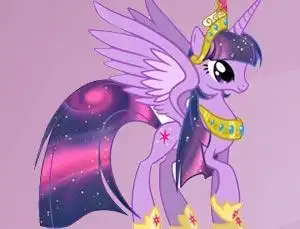 紫月公主简笔画