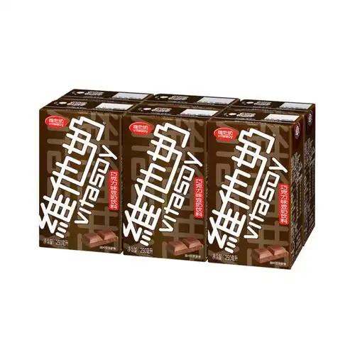 维他奶巧克力味豆奶盒装250ml*6