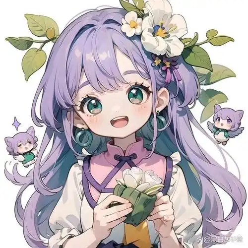 超可爱漫画女孩,临摹首选