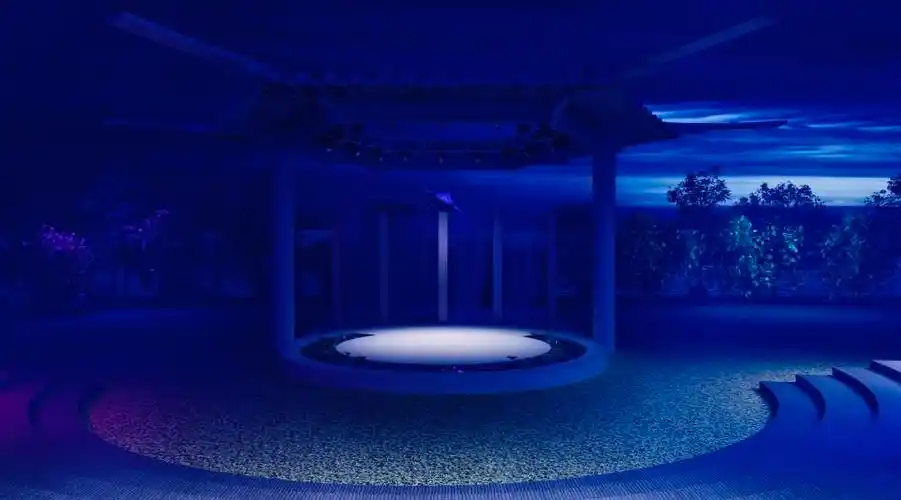 实景演出白蛇传的舞台场景设计