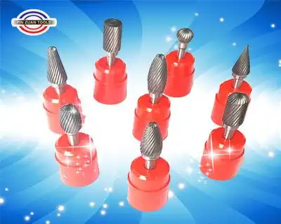 硬质合金旋转锉 6柄径 什锦套装 10支不同型号钨钢磨头-阿里巴巴