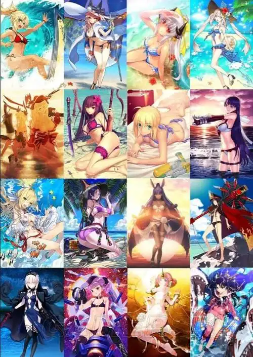 fgo泳装从者一览全泳装从者立绘