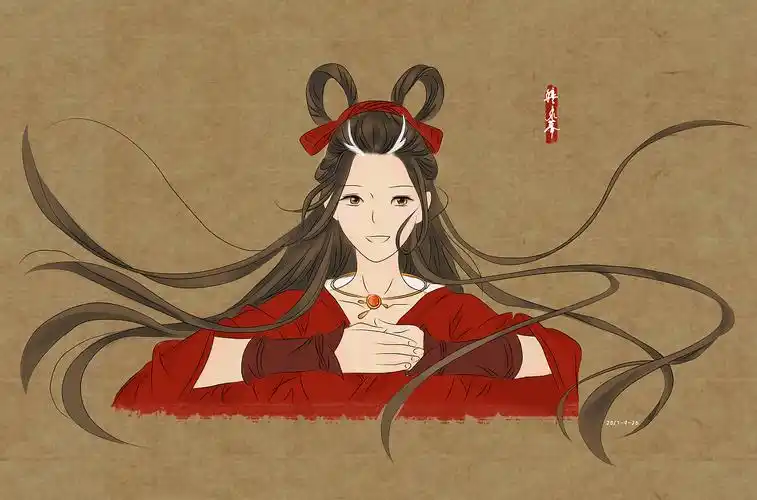 白衣胜雪,红衣似火