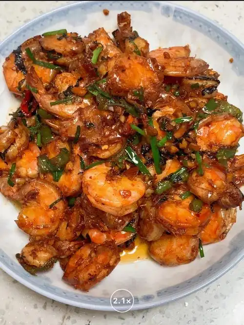 都来学这道家常油爆基围虾08好吃到爆炸