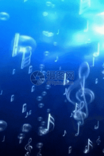 音乐泡泡h5动态背景素材