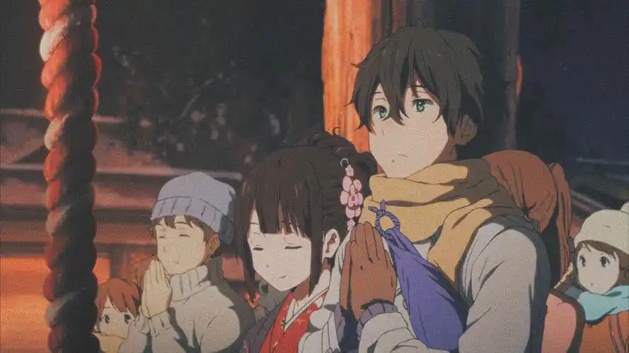 冰菓(赤木奉太郎)(动漫静态壁纸) - 静态壁纸下载 - 元气壁纸