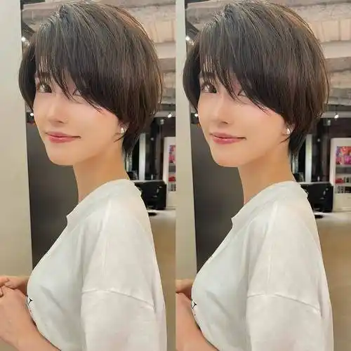 当下流行发型之美:短发带层次,蓬松且有线条感