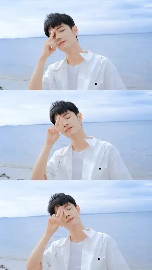 肖战##肖战海边大片花絮