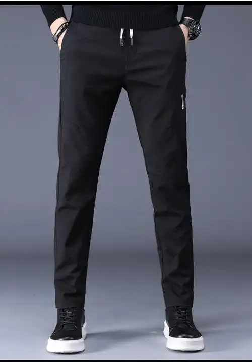 秋冬季男士休闲裤松紧运动裤秋季2018新款韩版潮流男裤秋天裤子男