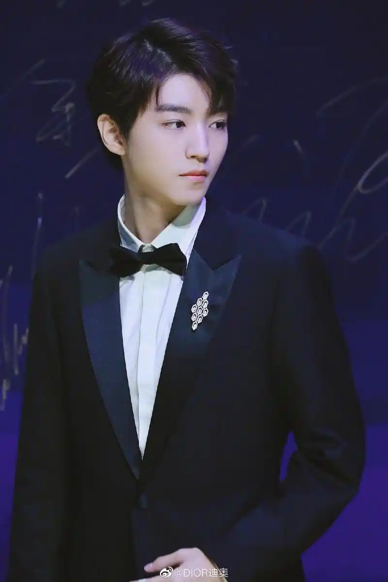 王俊凯回眸动图合集 一眼绽放万千芳华