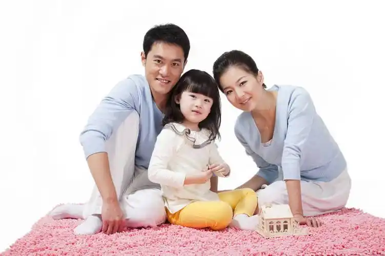 图片,浪漫,休闲装,小孩,小女孩,模型,享受,休闲,温暖,温馨,三口之家